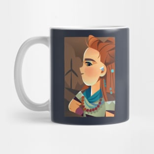 Aloy from Horizon Zero Dawn Mug